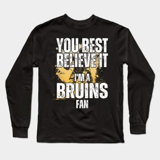 Boston Bruins Fan - Hockey Long Sleeve T-Shirt